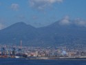 A closer view of Vesuvius